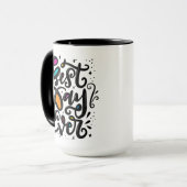 Mug Meilleur jour jamais, à la main (Devant gauche)