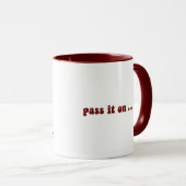 Mug Meilleur Jour Jamais ... Pas sur la boue (Devant droit)