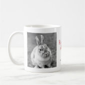 Mug Meilleur lapin Maman Jamais Photo Collage avec tex (Gauche)