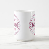 Mug Meilleur logo MOM Jamais Badge Design (Centre)