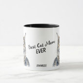 Mug Meilleur Maine Coon Chat Maman Jamais Muet (Centre)