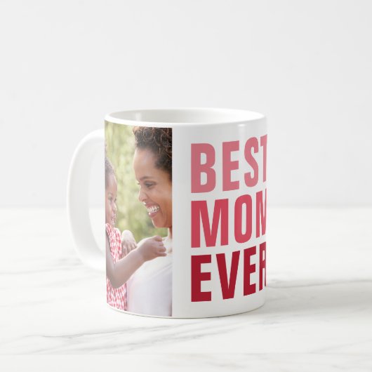 Mug Meilleur. Maman. Jamais. 2 cadeau de conservation  (Devant gauche)