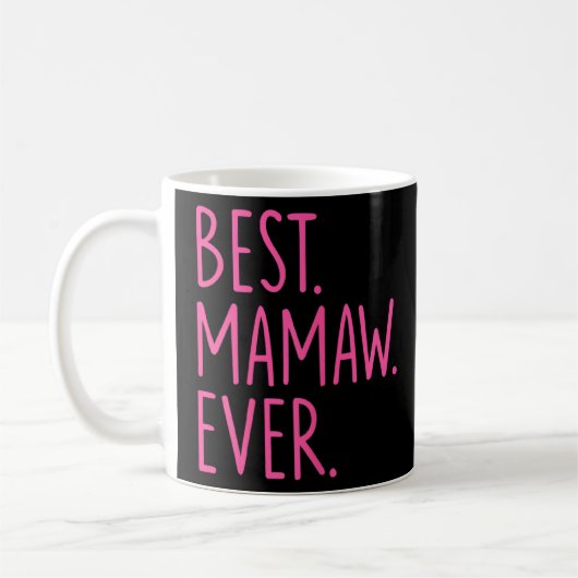 Mug Meilleur Mamaw Jamaw Rose (Gauche)