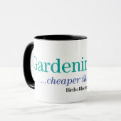 Mug Meilleur marché que la thérapie (Devant gauche)