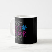 Mug Meilleur Marcheur de Chien Jamais Plus Grand Garço (Devant gauche)