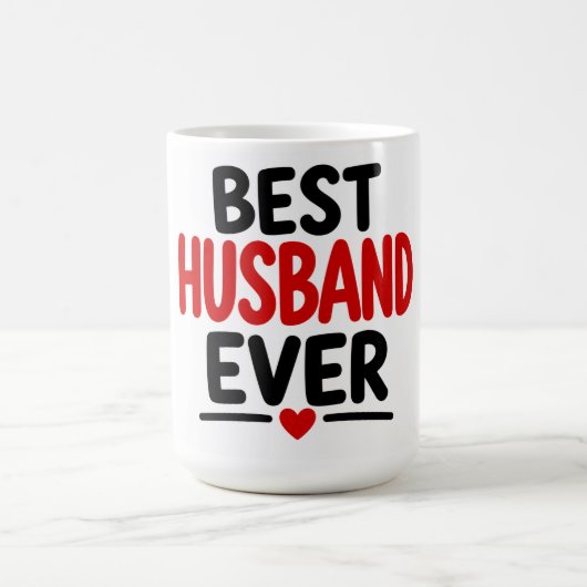 Mug Meilleur mari de tous les temps (Centre)