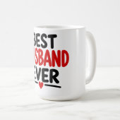 Mug Meilleur mari de tous les temps (Devant droit)