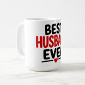 Mug Meilleur mari de tous les temps (Devant gauche)