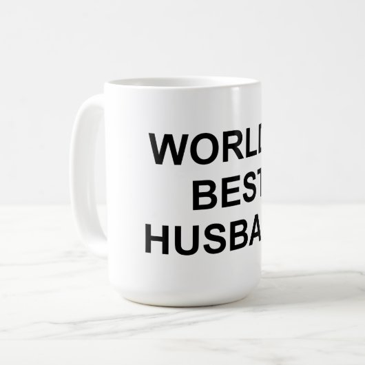 Mug Meilleur Mari du monde (Devant gauche)