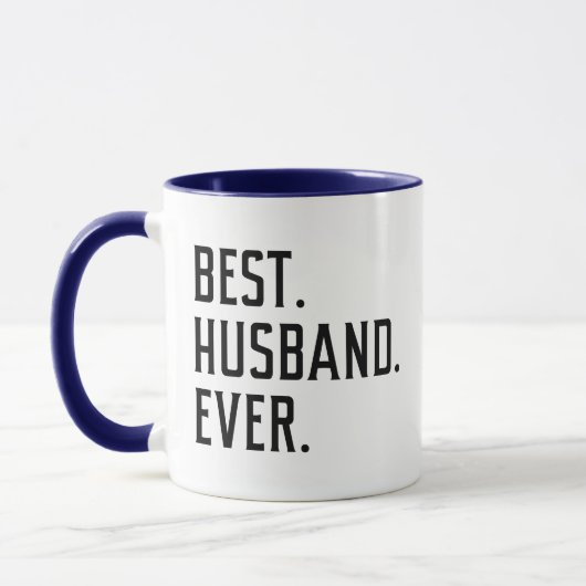 Mug Meilleur Mari jamais (Gauche)