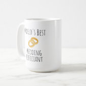 Mug Meilleur Mariage officiel du monde - Merci Gift Co (Devant gauche)