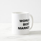 Mug Meilleur marqueur du monde (Devant droit)