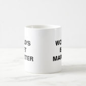 Mug Meilleur marqueur du monde (Centre)