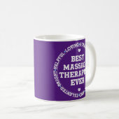 Mug Meilleur Massage Thérapeutique jamais Massage  (Devant droit)