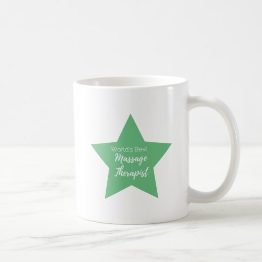 Mug Meilleur massothérapeute au monde (Droite)