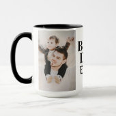 Mug Meilleur mauvais père de jour 2 Collage photo (Gauche)