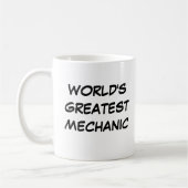 Mug "Meilleur Mécanicien du Monde" (Gauche)
