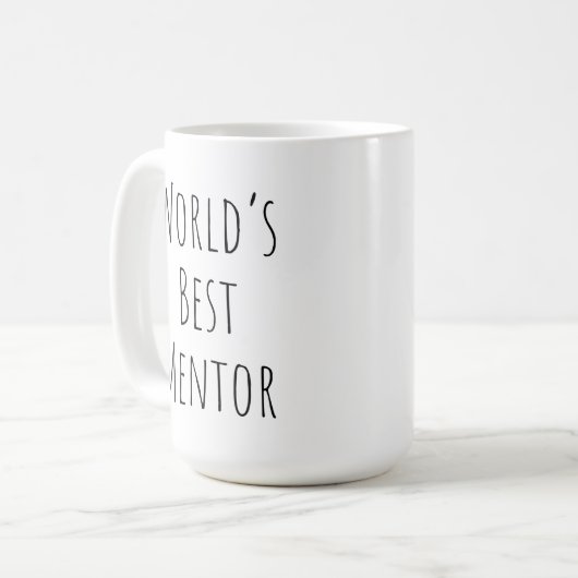 Mug Meilleur mentor (Devant gauche)