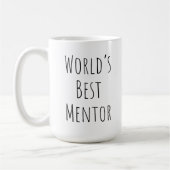 Mug Meilleur mentor (Gauche)