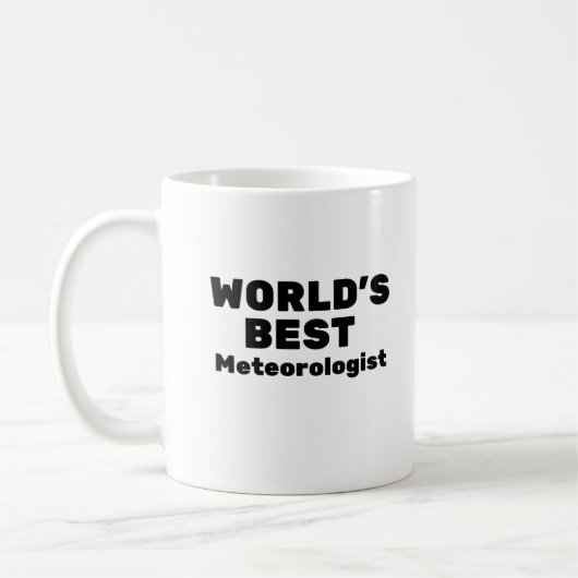 Mug Meilleur météorologue du monde (Gauche)