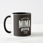Mug Meilleur Mima jamais (Gauche)