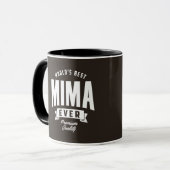Mug Meilleur Mima jamais (Devant gauche)