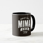 Mug Meilleur Mima jamais (Devant droit)
