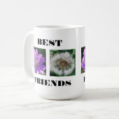 Mug Meilleur Modèle d'images des amis (Devant gauche)