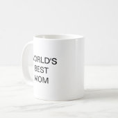 Mug Meilleur MOM au monde (Devant gauche)