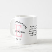 Mug MEILLEUR MOM BONUS JAMAIS personnalisé (Devant gauche)