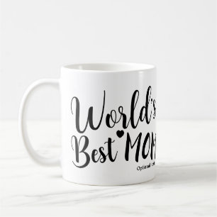 Mug MEILLEUR MOM MONDIAL Anniversaire Personnalisé Nom