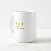 Mug Meilleur morceau de 1964 par année (Devant gauche)