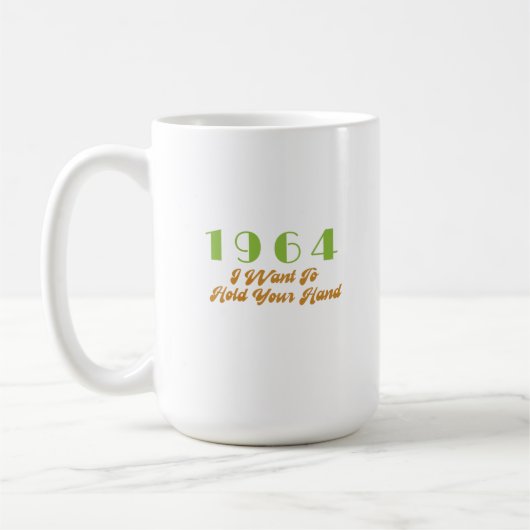 Mug Meilleur morceau de 1964 par année (Gauche)