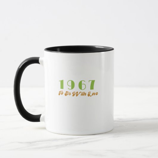 Mug Meilleur morceau de 1967 par année (Gauche)