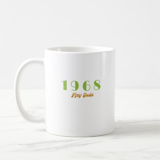 Mug Meilleur morceau de 1968 par année (Gauche)