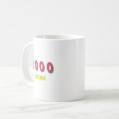 Mug Meilleur morceau de 2000 par année (Devant gauche)