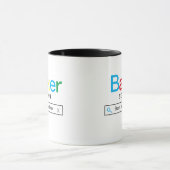 Mug Meilleur moteur de recherche Baker Ever (Centre)