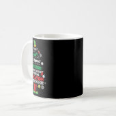 Mug Meilleur Moyen De Diffuser Noël Cheer Enseigner Ph (Devant gauche)