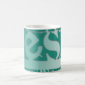 Mug Meilleur Musique de typographie originale (Centre)