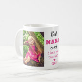 Mug Meilleur Nana Vous Aimez Jamais Plus Grand-Enfant (Devant gauche)