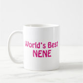 Mug Meilleur Nene du monde (Gauche)