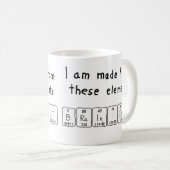 Mug Meilleur nom de table périodique (Devant droit)