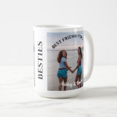 Mug Meilleur nom et photo personnalisée pour les amis (Devant droit)
