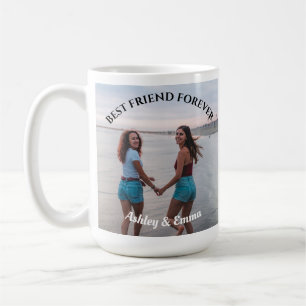 Mug Meilleur nom et photo personnalisée pour les amis