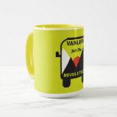 Mug Meilleur nomade de la vie en van (Devant gauche)