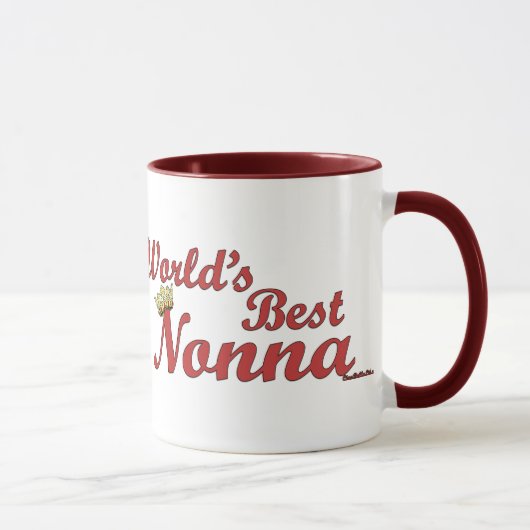 Mug Meilleur Nonna du monde (Droite)