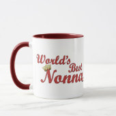 Mug Meilleur Nonna du monde (Gauche)