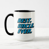 Mug Meilleur Oncle du Monde Course Moderne (Gauche)