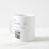 Mug MEILLEUR ONCLE DU MONDE - Résultats Drôle de reche (Devant gauche)