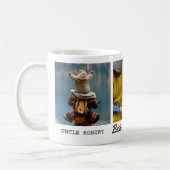 Mug Meilleur Oncle Jamais Personnalisé Collage Photo (Gauche)